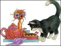 Que donnez-vous  votre chat si vous n'avez pas su rpondre  la dernire question ?