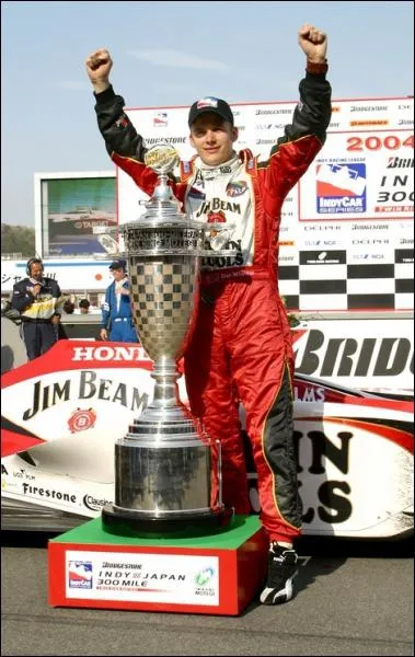 O a-t-il dcroch sa premire victoire en Indy Car ?