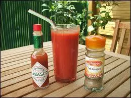 Il a apport le jus de tomate, mais il a oubli :