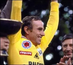 Le maillot Jaune a fini sur ses paules en 1980 ...