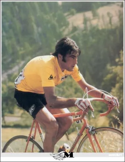 Le maillot Jaune a fini sur ses paules en 1973 ...