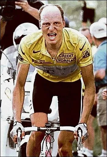 Le maillot Jaune a fini sur ses paules en 1996 ...