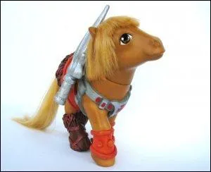 Petit Poney transform en hros d'un dessin anim des annes 80. De quel hros s'agit-il ?