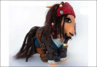 Petit Poney transform en capitaine Jack...
