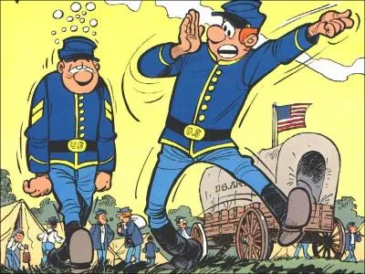 Les Tuniques Bleues se nomment...