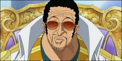 Comment est surnommé l'amiral Kizaru ?