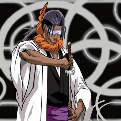 C'est un des traitres de la Soul Society, il est aveugle, il se prnomme :