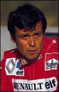 Il a remporté 2 Grands Prix au volant d'une Ferrari dans les années 80 :