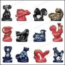 Lequel de ces animaux ne fait pas parti du zodiaque chinois ?