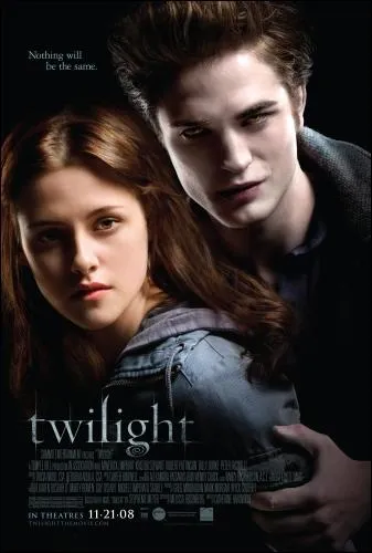 Qui joue aux cts d'Edward Cullen dans 'Twilight' ?