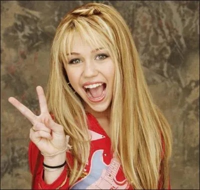 Quel est le nom d'Hannah Montana lorsqu'elle n'est pas sur scne ?