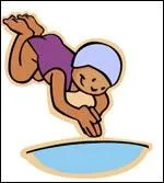 ______, la matresse nous CONDUIRA  la piscine.