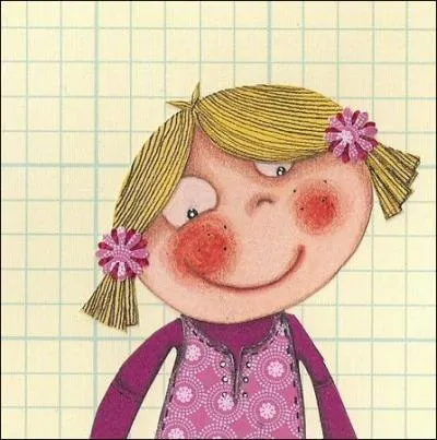 Aurlie a les JOUES toutes rouges.