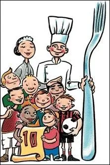 Ta sur et toi, vous APPRCIEZ les repas de la cantine.