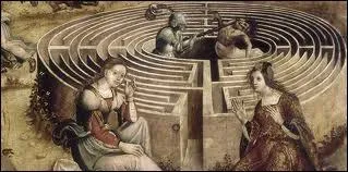 Quelle astuce son ami l'architecte lui conseilla-t-il pour que son  amoureux  puisse retrouver le chemin de la sortie ?