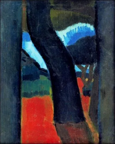 Qui a peint Les arbres ?