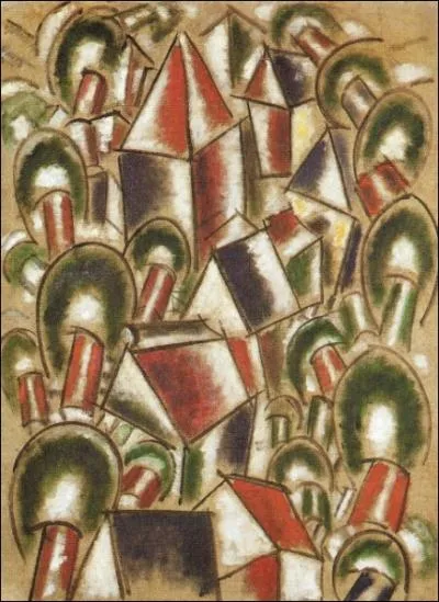 Qui a peint Les maisons dans les arbres ?