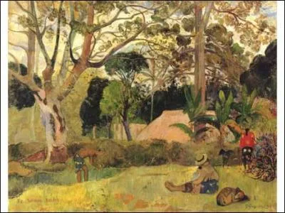 Qui a peint Le grand arbre ?