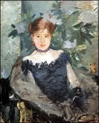 Qui a peint 'La robe du soir noire' ?