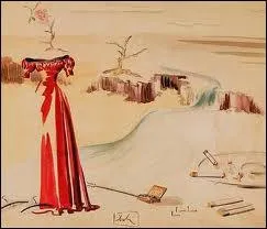 Qui a peint 'La robe rouge' ?