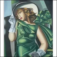 Qui a peint 'Jeune fille avec une robe verte' ?