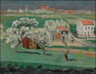 Qui a peint Arbres en fleurs ?