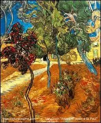 Qui a peint Arbres et Jardin  Saint Paul ?