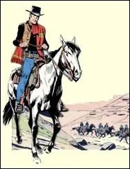 Cavalier solitaire avec de faux airs de Clint Eastwood, il s'agit de ...