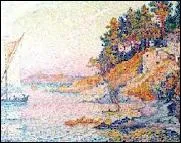 Quel est l'auteur de ce tableau ' La Calanque '