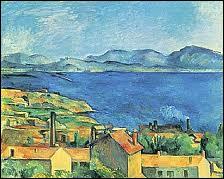 Quel peintre est l'auteur de ce tableau ' La baie de Marseille vue de l'estaque ' ?