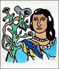 Qui a peint La femme et la fleur ?