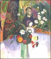 Qui a peint Jeanne dans les fleurs ?