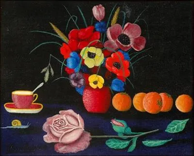 Qui a peint Nature morte aux fleurs