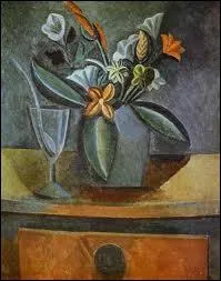 Qui a peint Fleurs dans une cruche grise ?