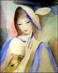 Qui a peint 'L'charpe bleue' ?