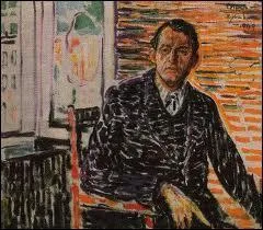 Qui a peint 'Autoportrait en costume bleu' ?