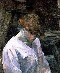 Qui a peint 'La rousse au chemisier blanc' ?