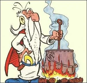 Ce druide peut crer une potion magique qui rend invincible :