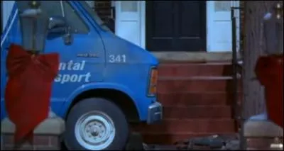 Dans les deux films, les voitures qui se garent devant la maison des McCallister percutent un objet  plusieurs reprises, quel est cet objet ?