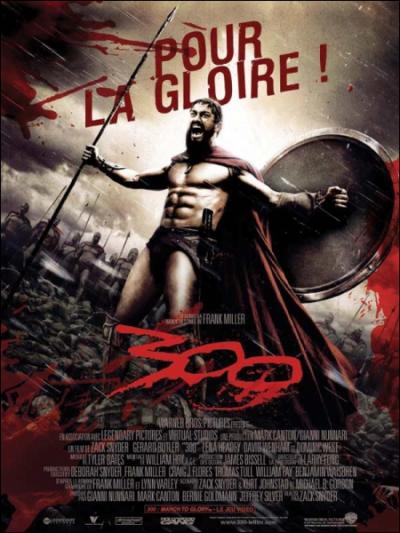 300 est un film ralis par Zack Snyder et sorti en 2007. Il a pour cadre une clbre bataille ayant eu lieu en -480, opposant Lonidas et les Grecs  Xerxs, roi de Perse. C'tait la bataille ...