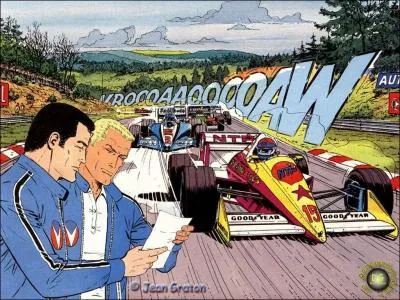 Ce hros de bande dessine, cr par Jean Graton en 1957, volue  '300  l'heure dans Paris' dans le tome 42 de ses aventures, sorti en 1983. Ce hros s'appelle ...