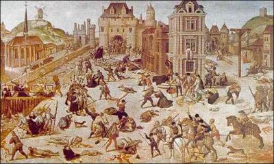  quelle date eu lieu le massacre de la Saint-Barthlmy ?