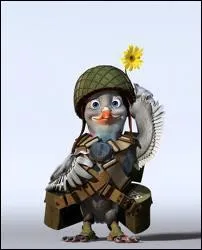 Quelle est la voix franaise du hros de 'Vaillant, Pigeon de combat ! ' ?