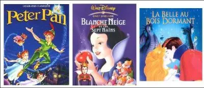Quel est le point commun de ces trois Walt Disney ?
