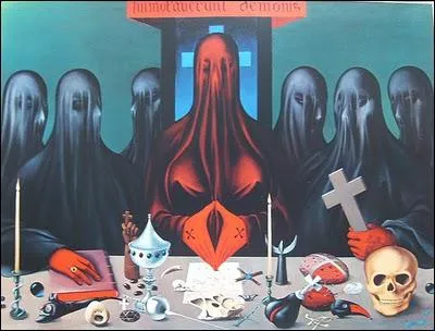 Qui a peint Le conseil de sang ?