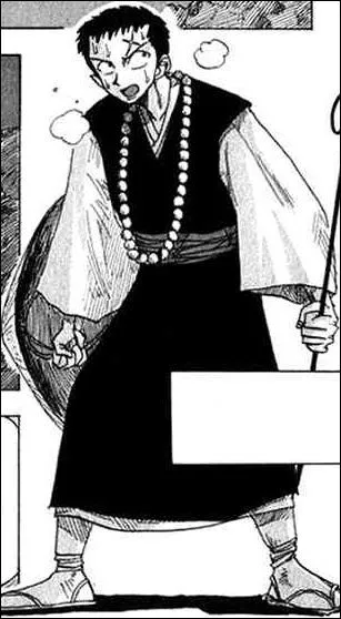 Qui rencontre-t-il au temple ?