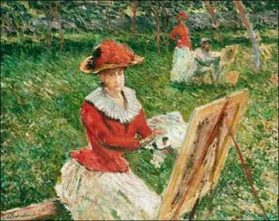 Quel tait le lien de parent de Blanche Hosched peintre et modle, avec Claude Monet ?