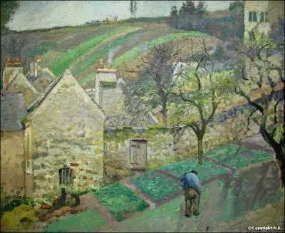 Quel est le titre de ce tableau de Camille Pissarro ?