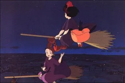 Quelle est la spcialit de la sorcire en bas  gauche de Kiki ?