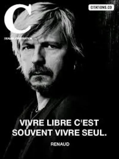 ''Eh ----------- rentre chez toi, y'a des larmes plein ta bière / Le bistrot va fermer, pi tu gonfles la taulière / J'croyais qu'un mec en cuir, ça pouvait pas chialer / J'pensais même que souffrir / Ça pouvait pas t'arriver''